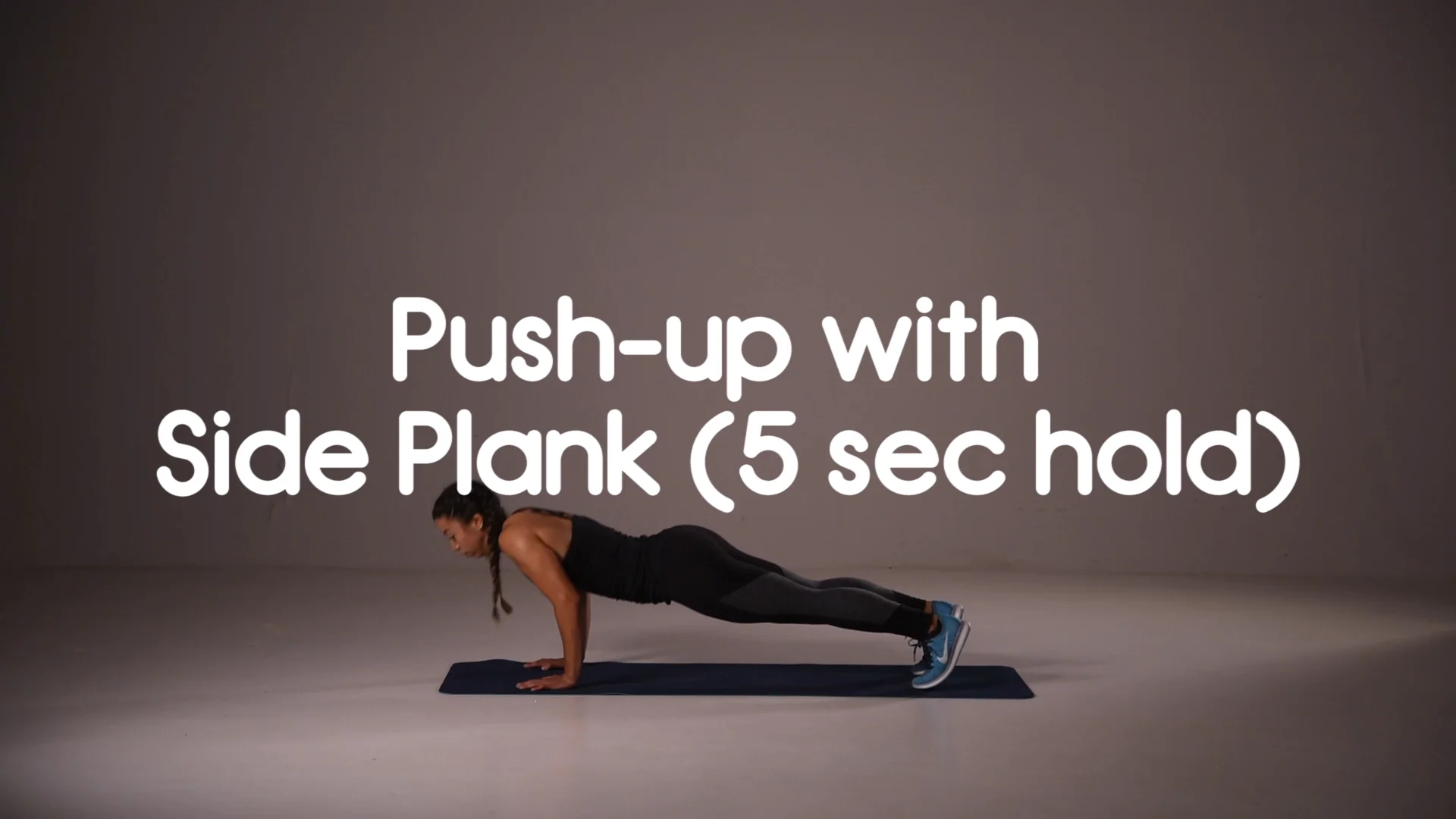 Push up with Side Plank