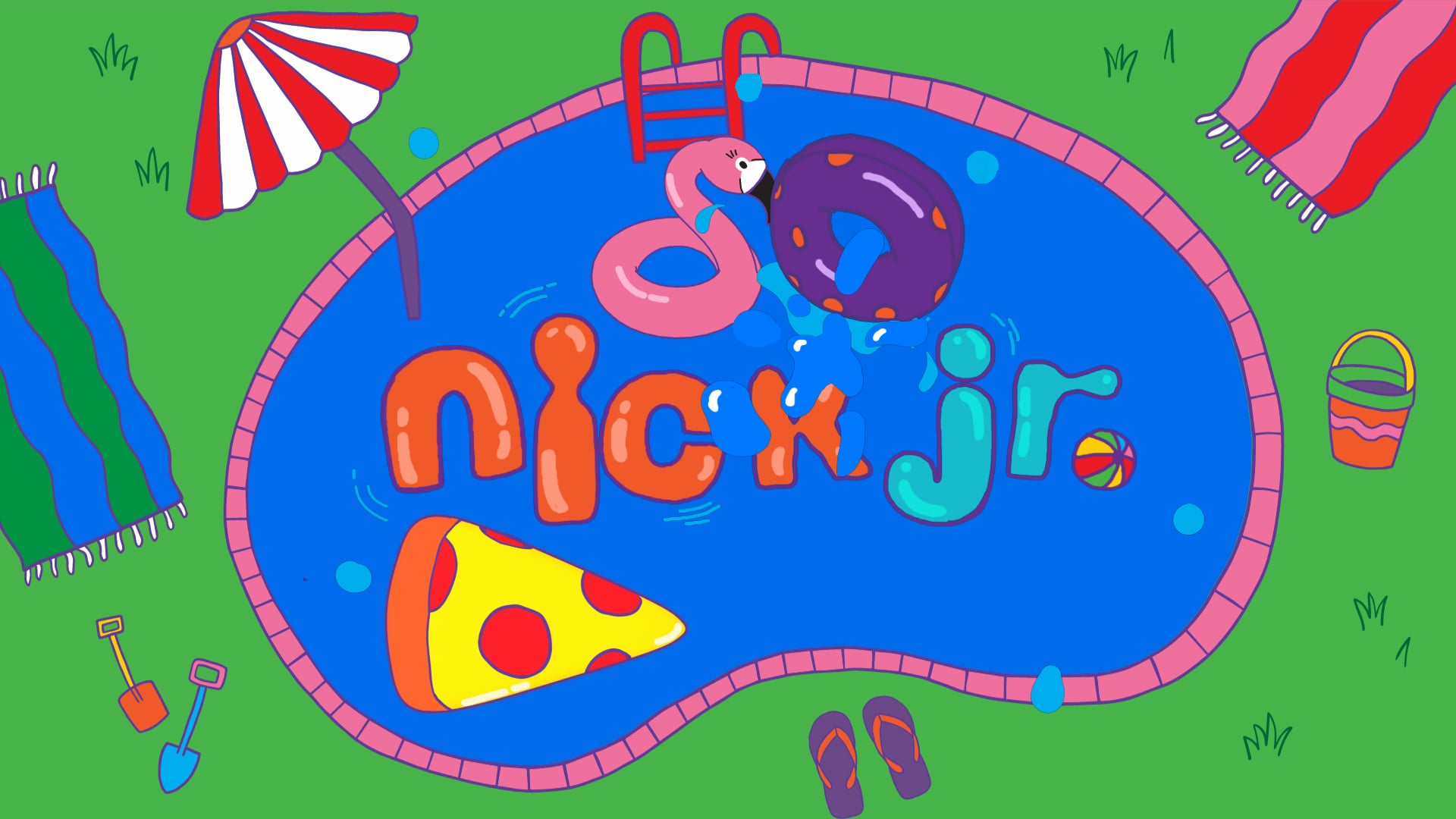 Nick Jr Summer ID "Pool" on Vimeo