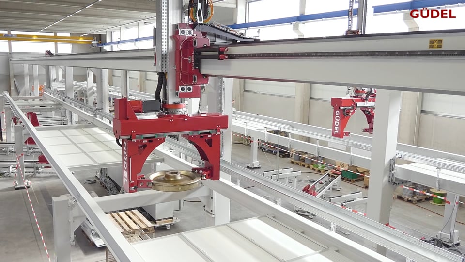Automatisiertes Handling von Rädern, Achsen und Radsätzen