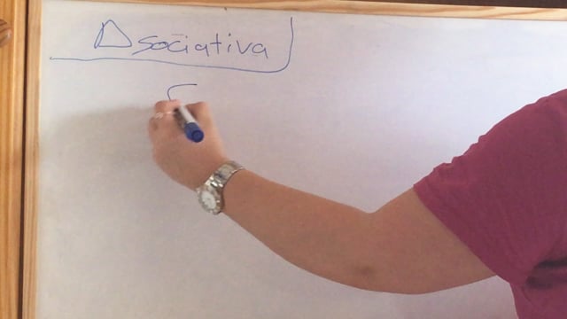 Propiedad asociativa