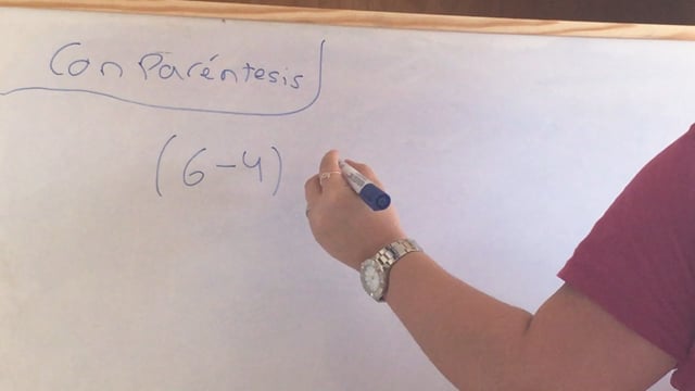 Operaciones combinadas con paréntesis