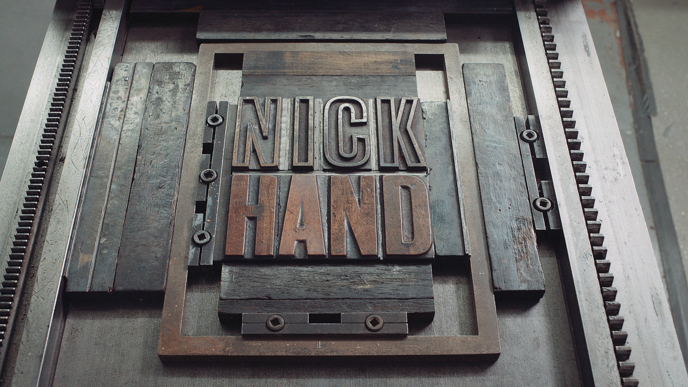 Nick Hand: The Letterpress Printer | Videos & Movies on Vimeo