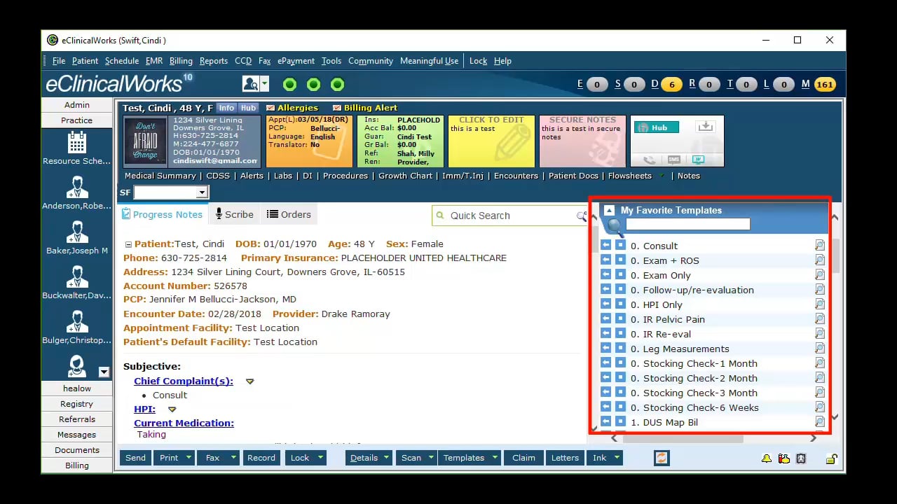 How To Create A Schedule Template In Ecw