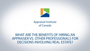 What are the benefits of hiring an appraiser vs. other professionals for decisions involving real estate