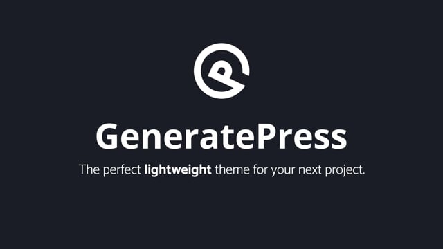 video GeneratePress GP Premium — плагин Премиум дополнение к теме GeneratePress