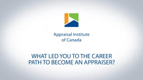 What led you to the carrier path to become an appraiser
