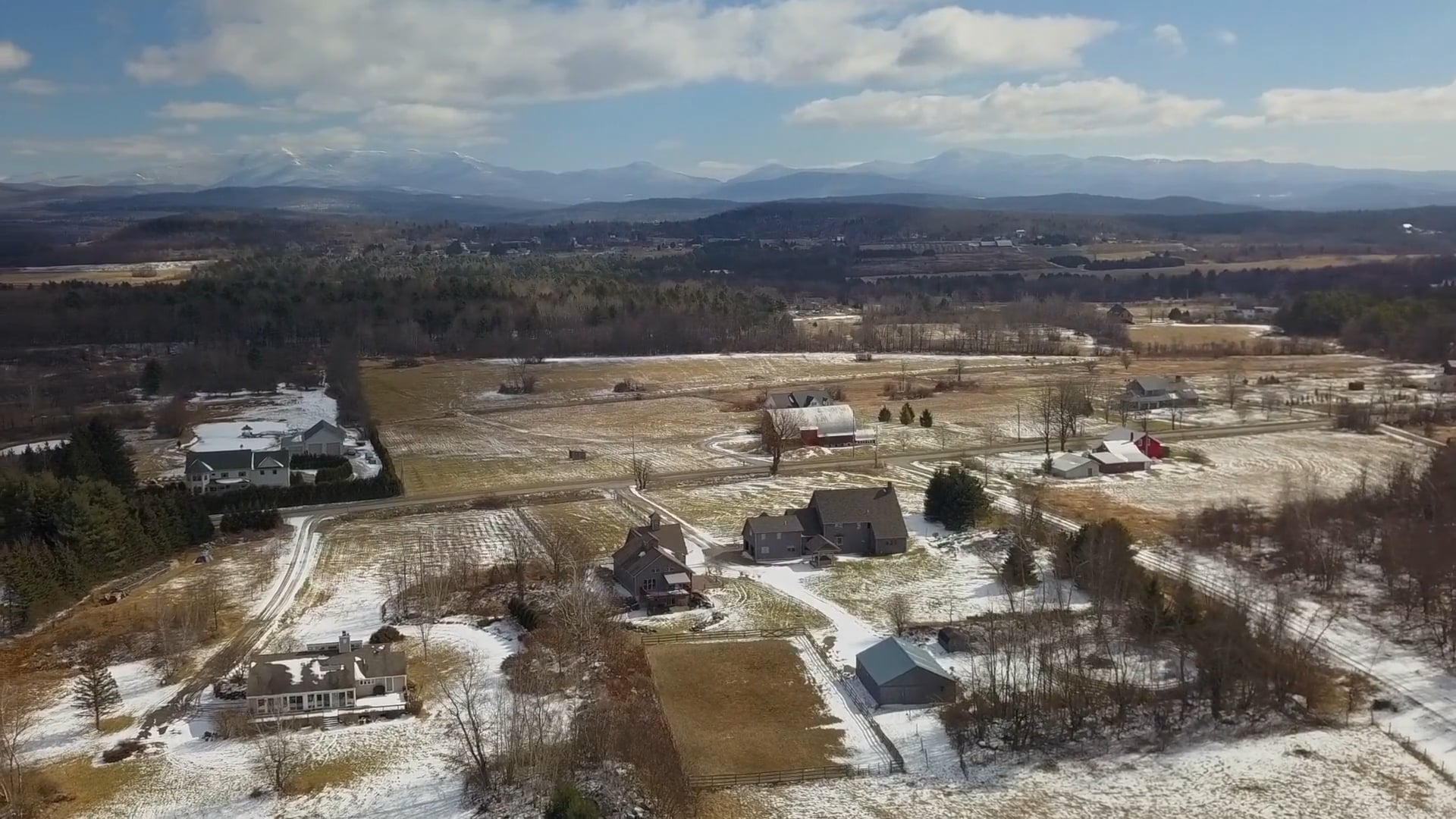 Timber Framed Custom Home and Guest House at 108 Brigham Hill Road