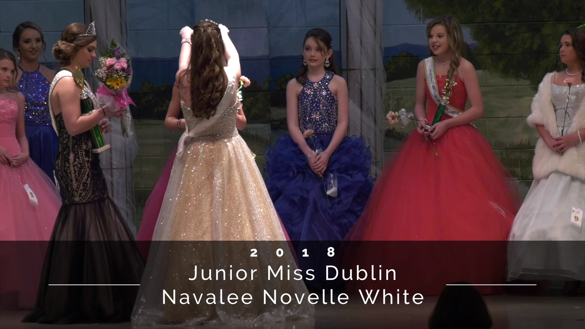 2018 Junior Miss Dublin Pageant  