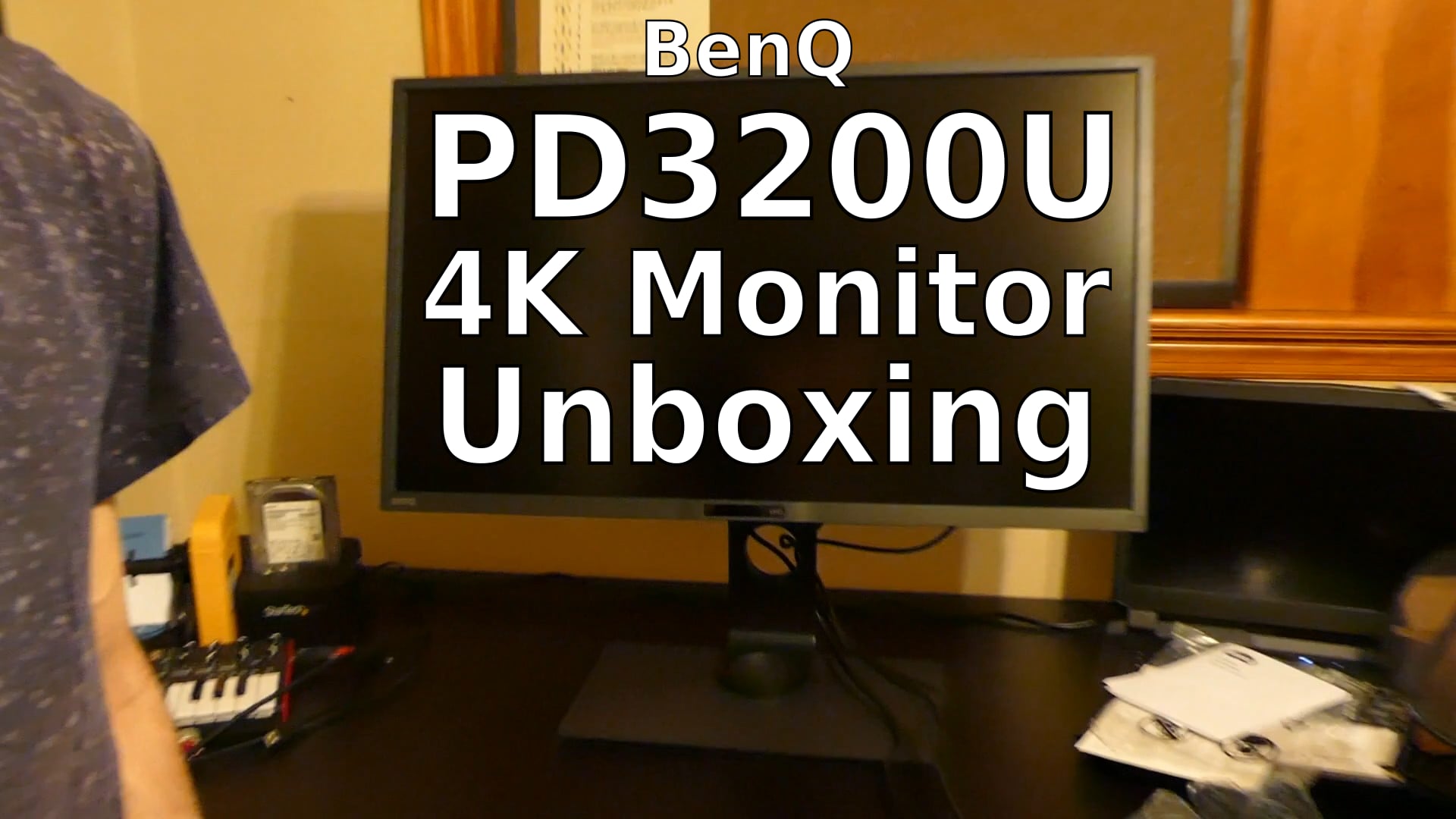BenQ PD3200U 4K Monitor Unboxing