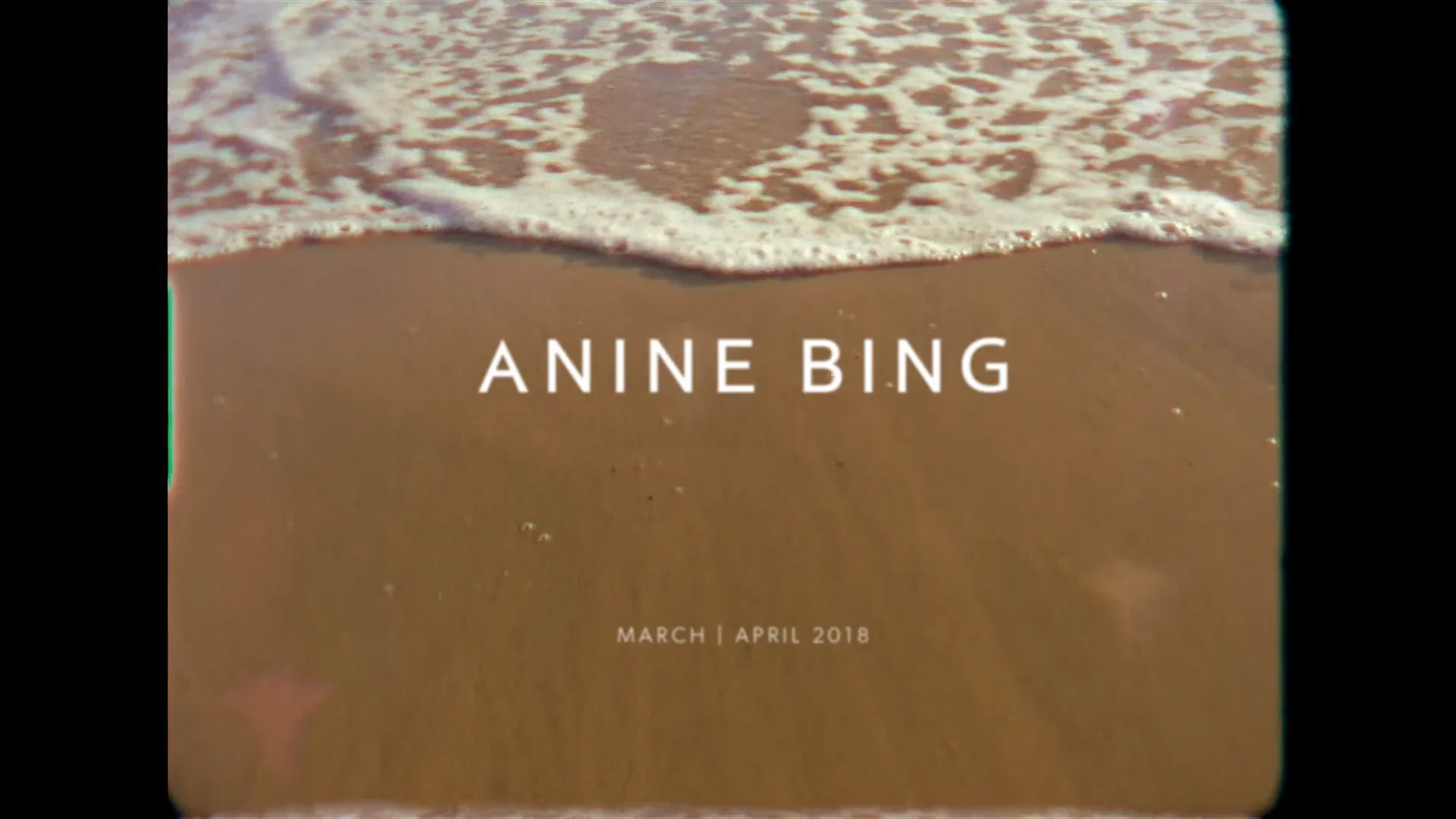 ANINE BING Spring 2018 By The Sea 60 SEC