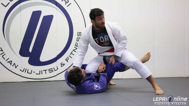 Single Leg Counterattack Back Roll Sweep to Side Control