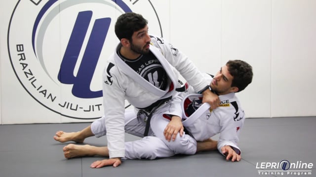 Closed Guard Double Ankle Sweep to Mount