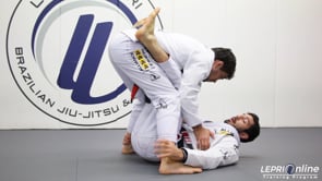 Closed Guard Double Ankle Sweep to Triangle Submission