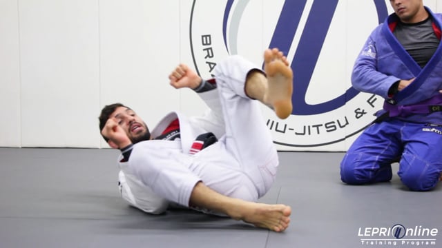 Back Take Defense Against Knee Cut Pass When an Opponent Shifts Their Base