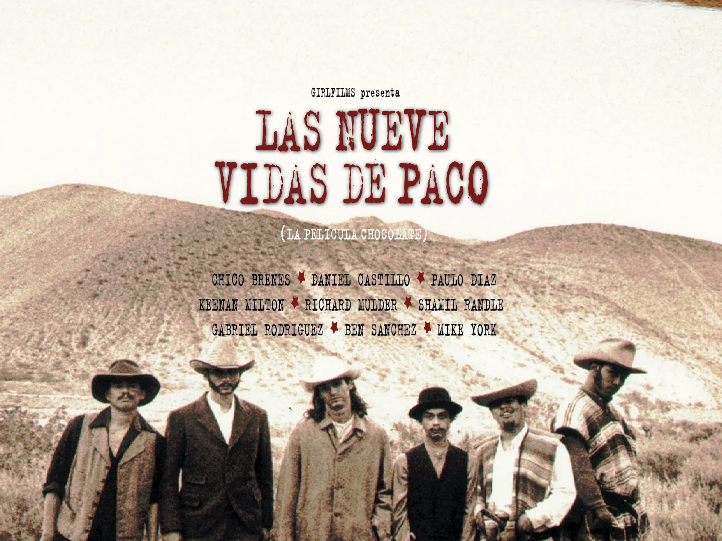 LAS NUEVE VIDAS DE PACO VHS ビデオテープ