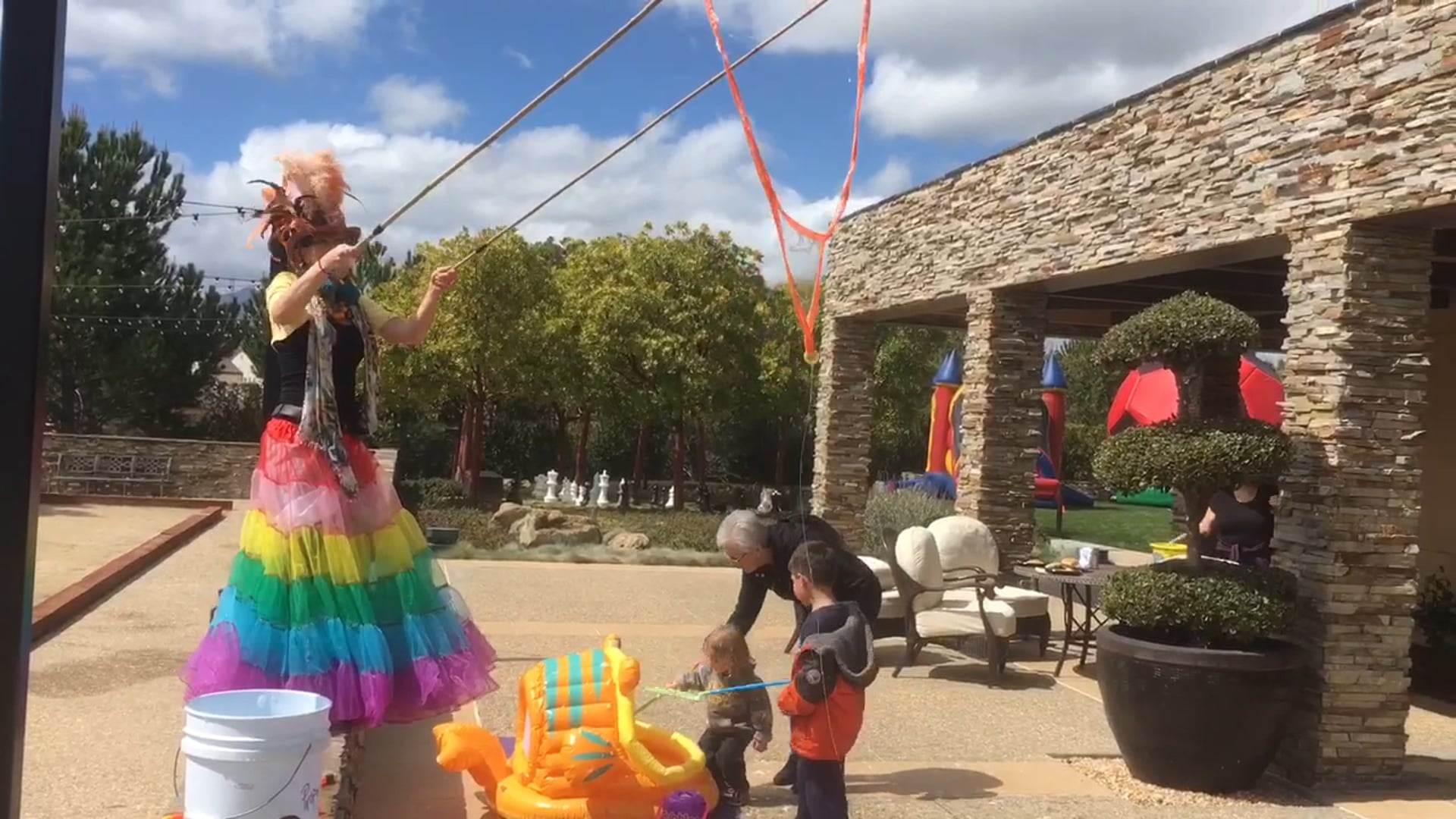 Hire Giant Puppets Save the World Educational Entertainment in Grass