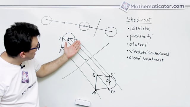 46. Shodná zobrazení 4 - osová souměrnost