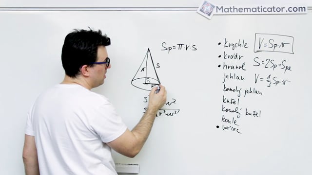 60. Stereometrie 4 - Jehlan a kužel