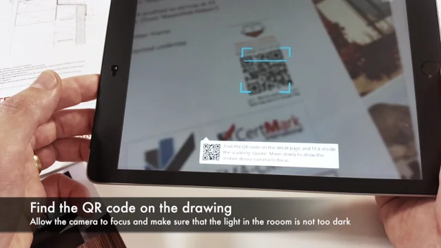 Code QR pour iPad