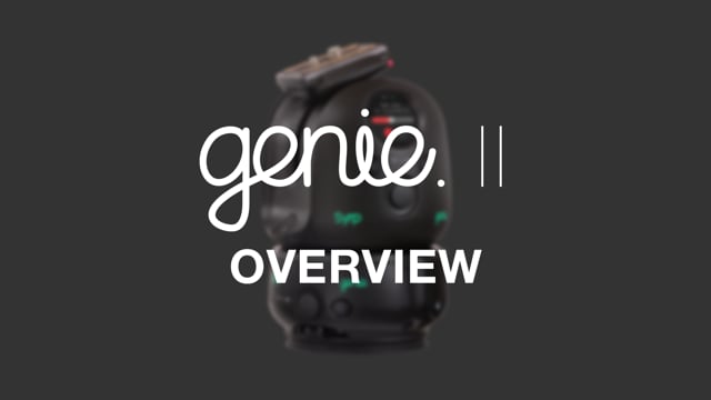Genie II - 3-Axis Motion Control Video, Time-lapse, Panorama and more