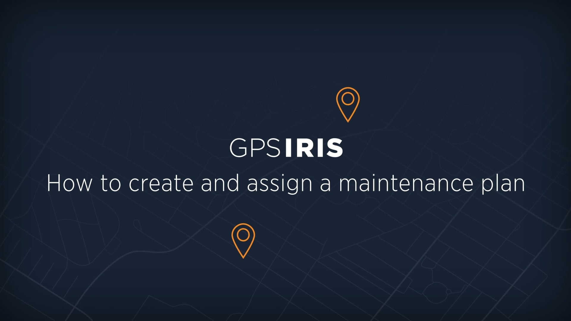 How to create and assign a Maintenance Plan