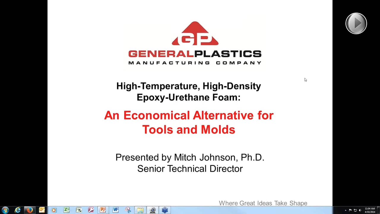 [inar] EpoxyUrethane Foam An Economical Alternative for Soft Tool