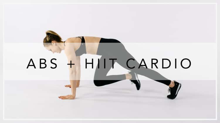 Hiit cardio and discount abs