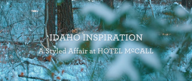 Hotel McCall Styled Shoot