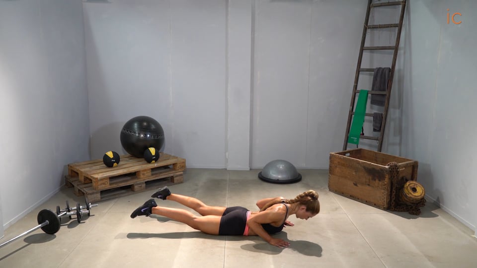 EXTESIÓN DE TRONCO CON APOYO