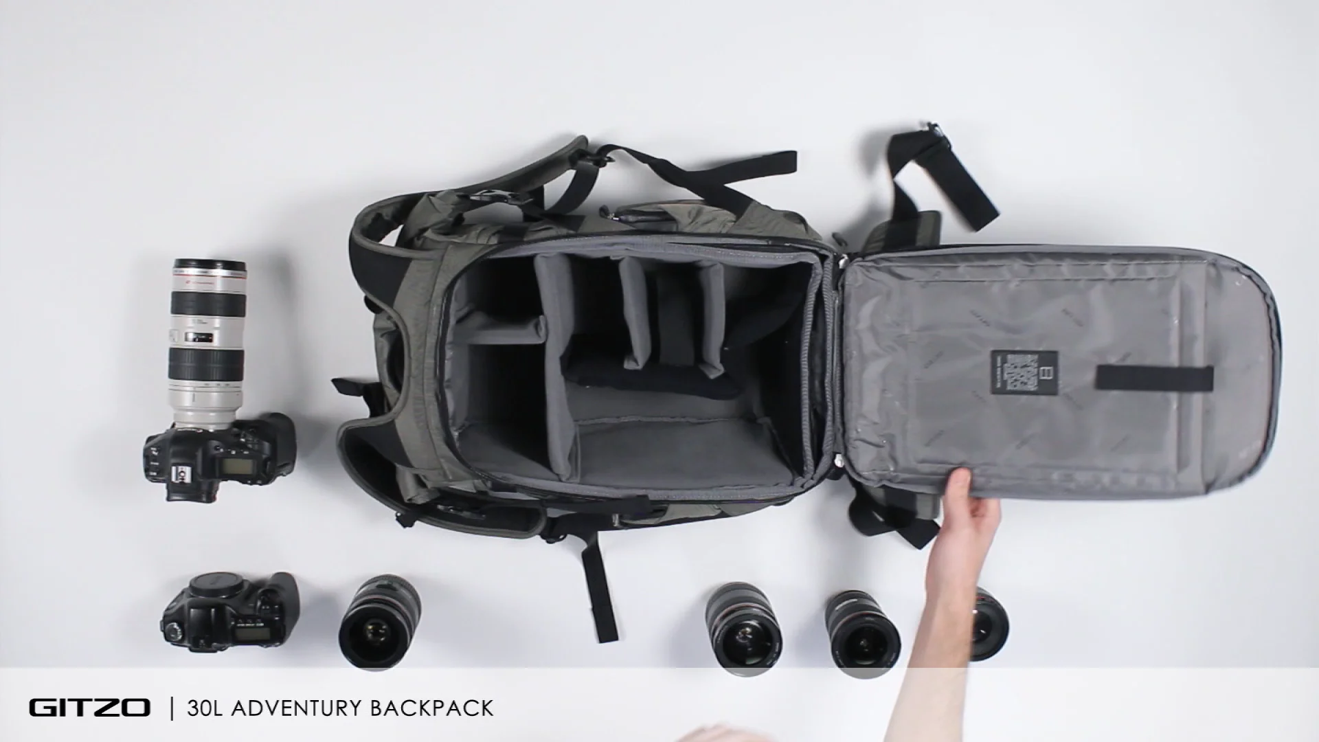 Gitzo adventury 30l dslr camera backpack clearance