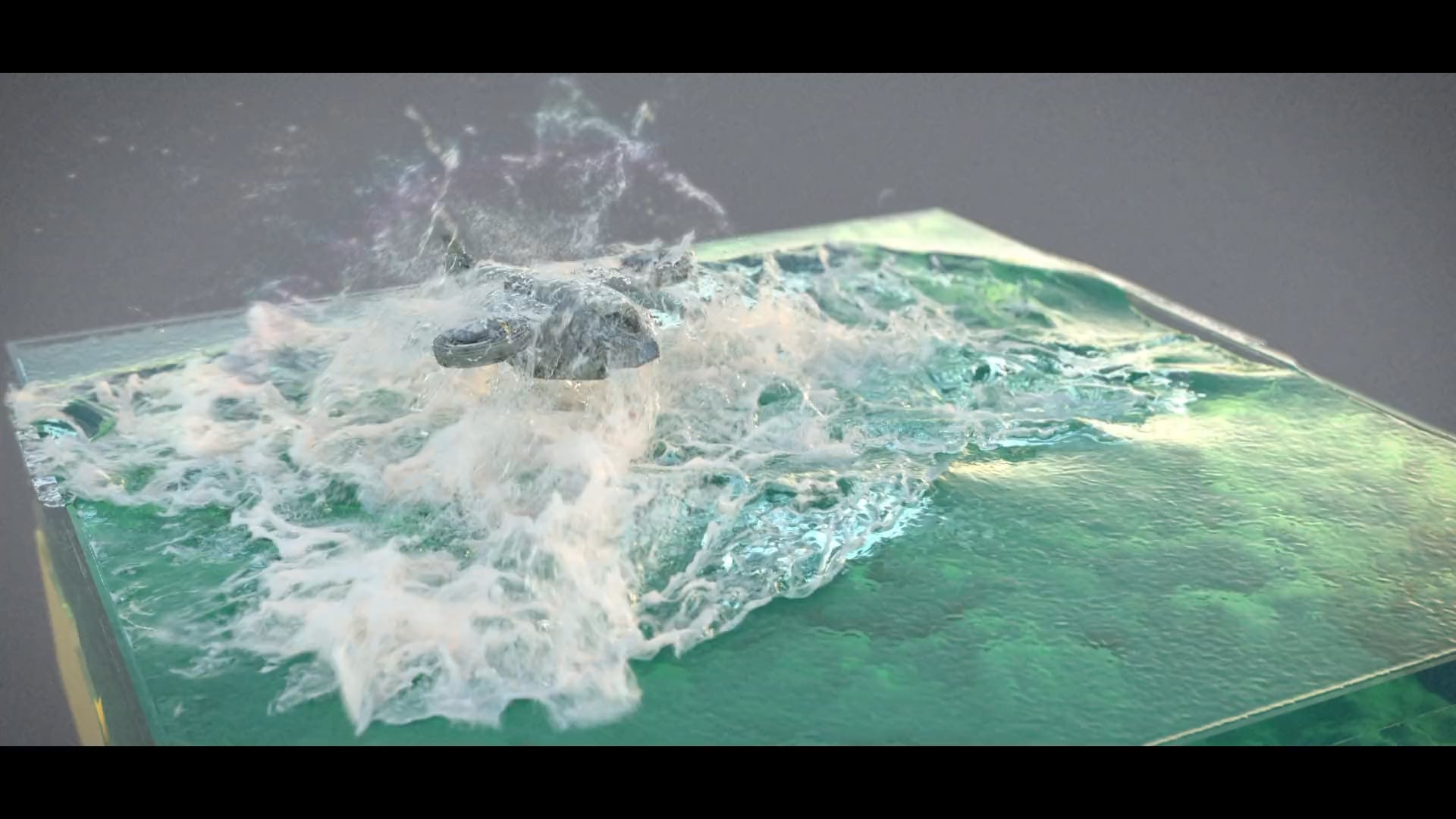 Emerging Drone with 3ds Max fluid solver