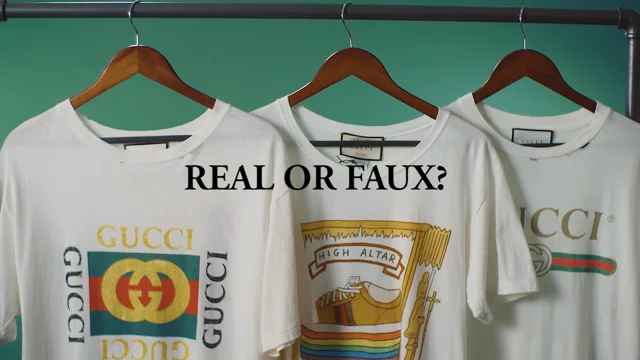 How To Spot A Real Gucci T-Shirt