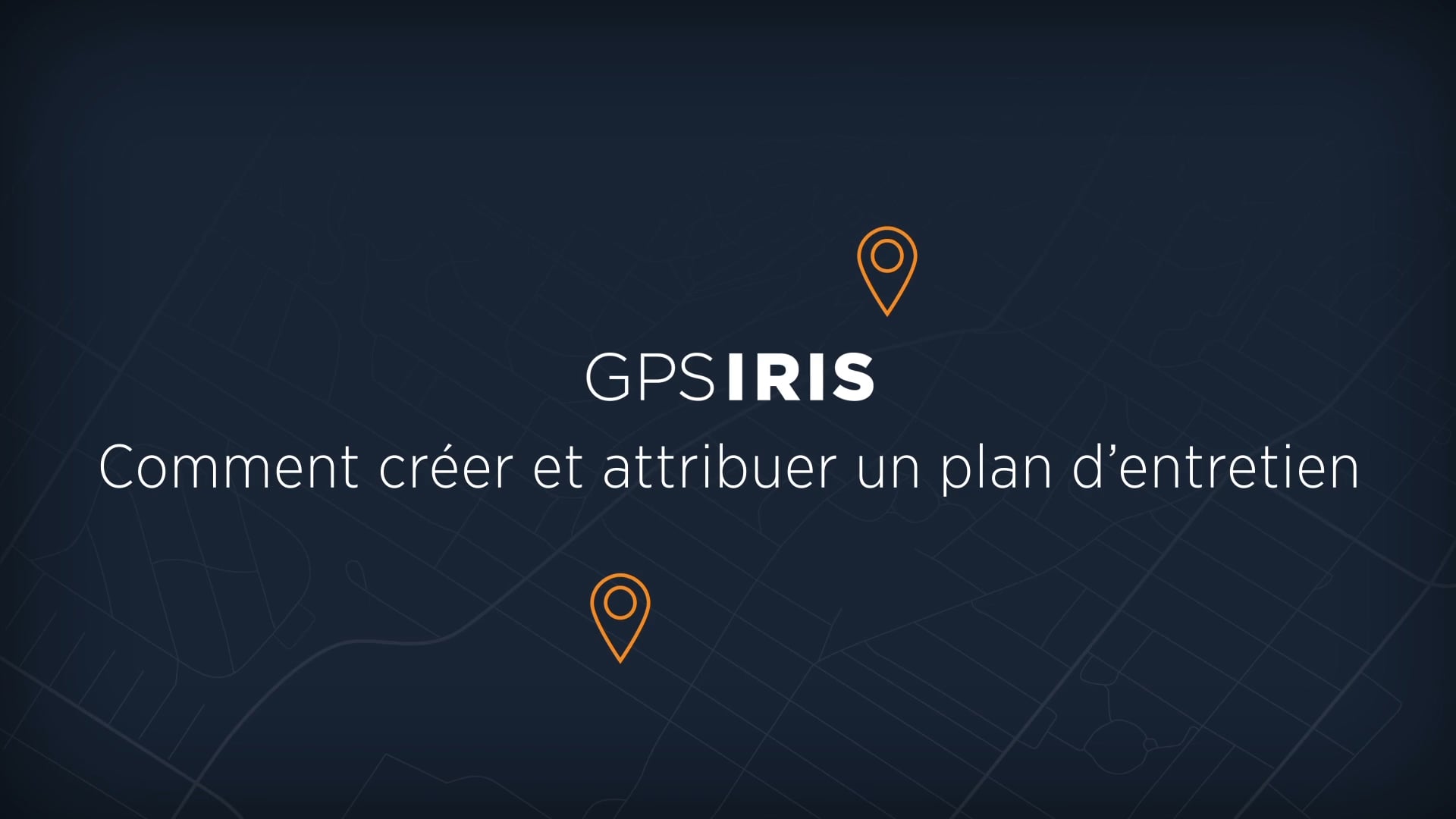 Comment créer et attribuer un plan d'entretien