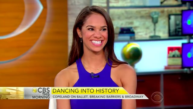 CBS This Morning: Misty Copeland on breaking barriers in ballet, Broadway role