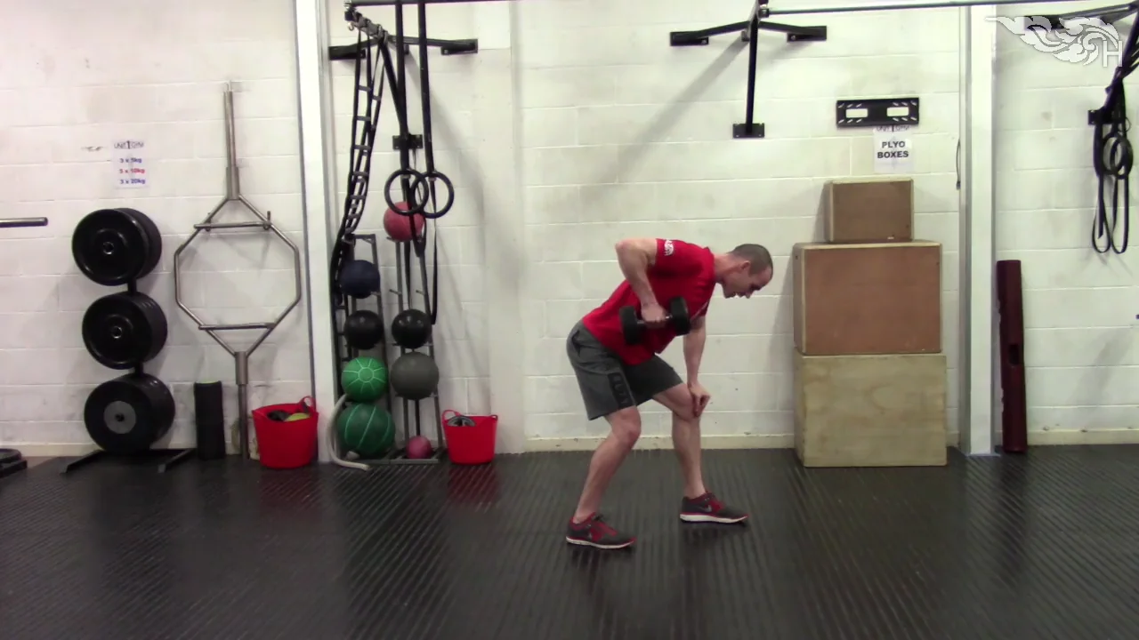 Fight Week Power Endurance Circuit - Bent Over Single Arm Explosive ...