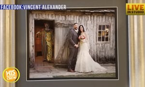Man Shocks Wife on Anniversary with Creepy Wedding Photo