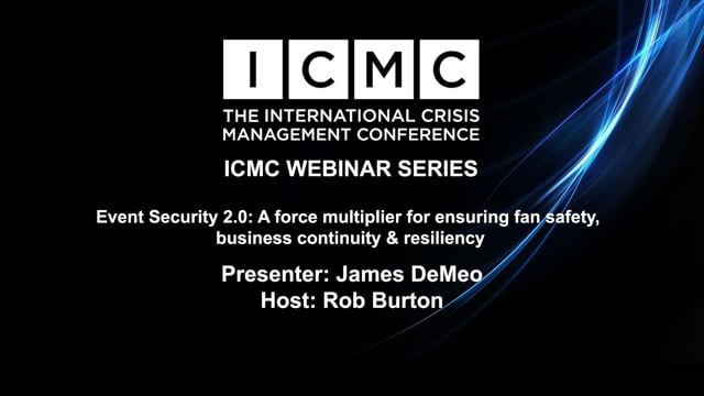 Event Security 2.0: A force multiplier for ensuring fan safety, business continuity & resiliency