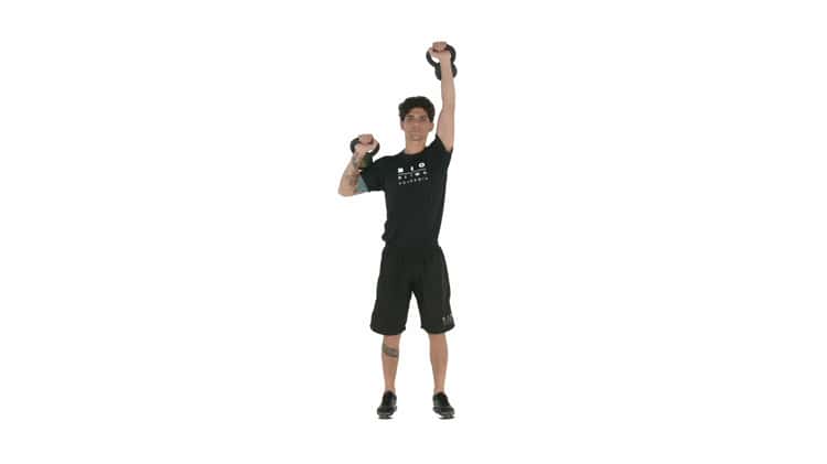 Kb discount push press