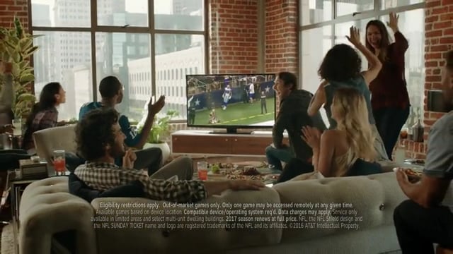 DIRECTV NFL Sunday Ticket TV Commercial, 'Now You Can' Ft. Andrew Luck,  Tony Romo on Vimeo