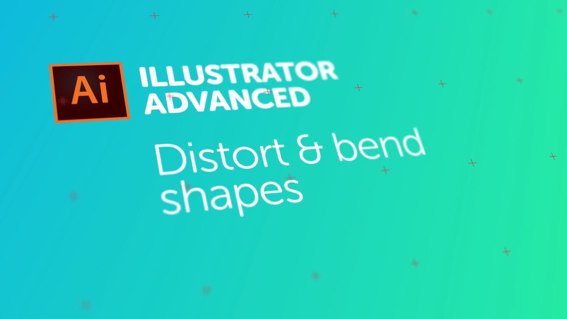How to distort bend shapes & type in Adobe Illustrator CC | Bring Your Own  Laptop