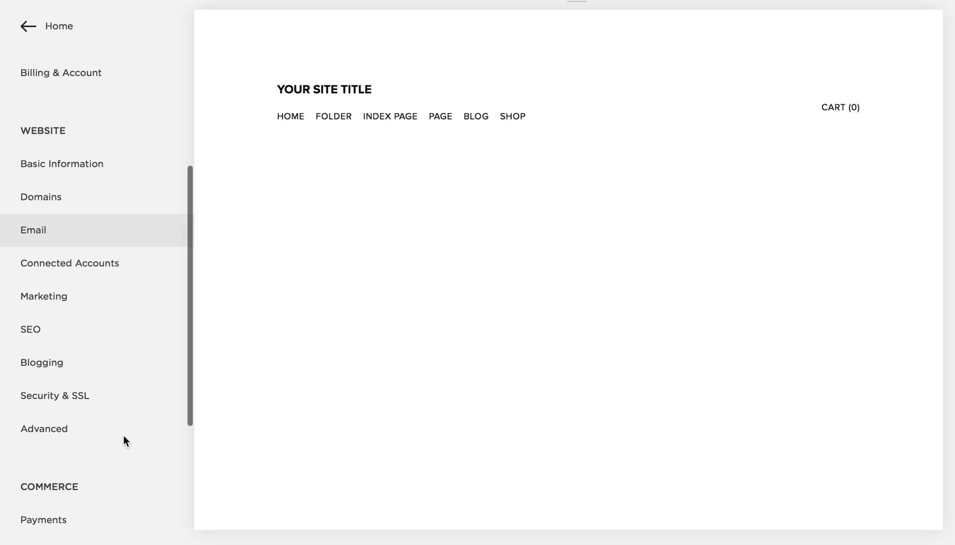 How to add code to Squarespace on Vimeo