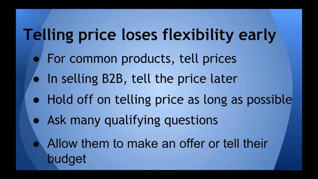 Module 08: Should You Tell Your Prices Upfront? - Video Thumbnail