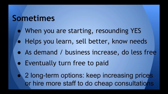 Module 16: Free Consultations - Video Thumbnail