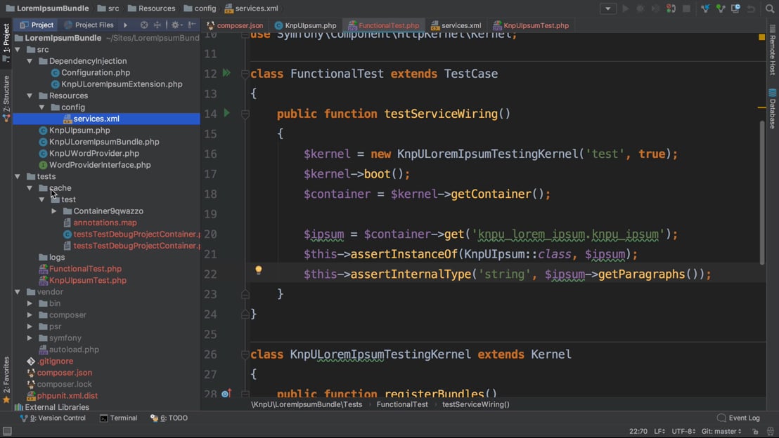 Service Integration Test > Creating a Reusable (& Amazing) Symfony ...