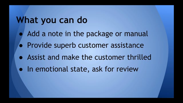 Module 12: Tips for Getting Reviews from Shipped Products - Video Thumbnail