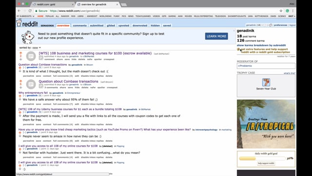 Module 15: Reddit Gold - Video Thumbnail