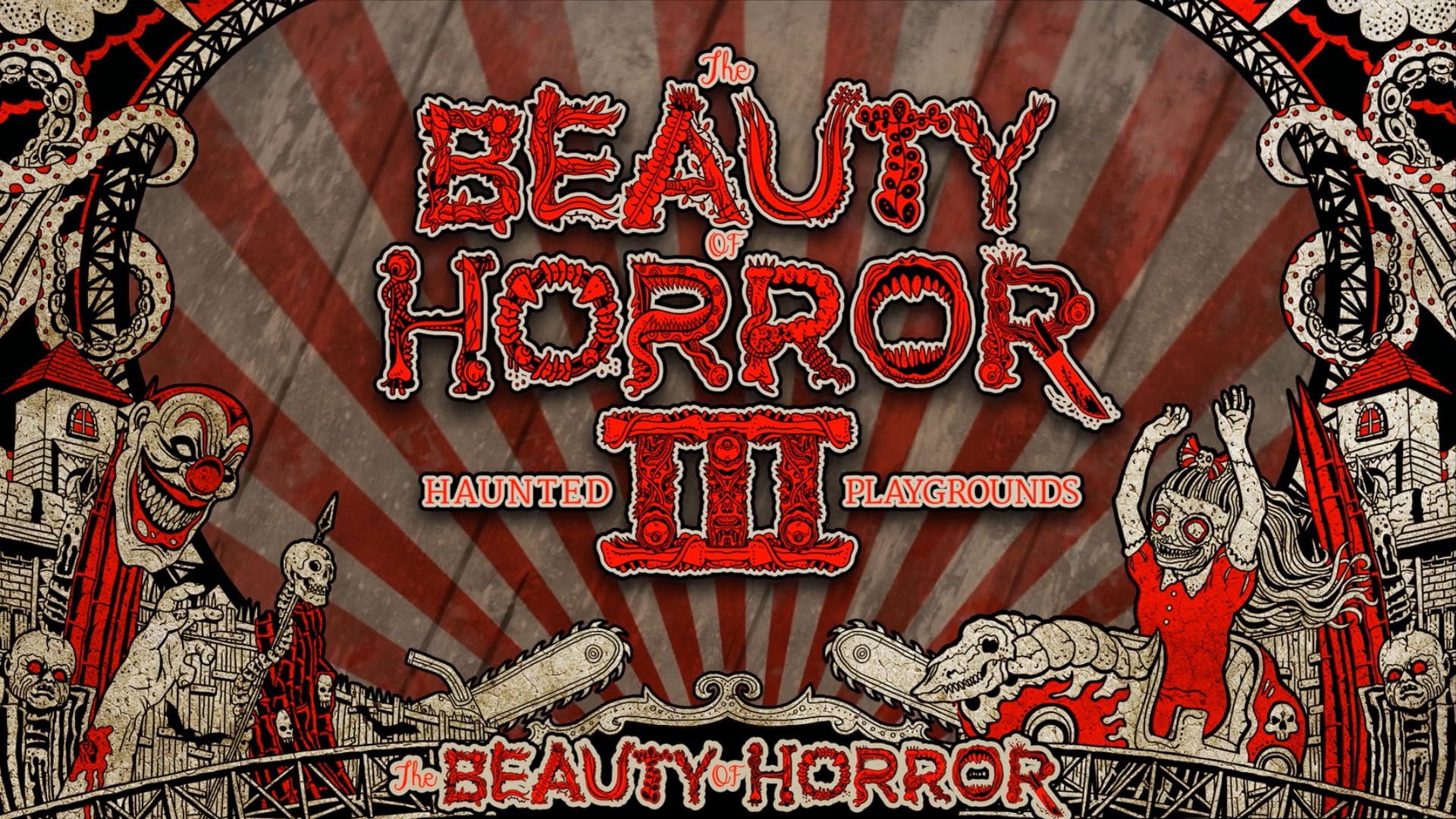 The Beauty of Horror 3 Haunted Playgrounds Coloring Book on Vimeo