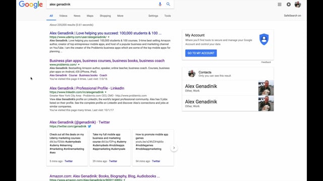 Module 02: My Online Profile - Video Thumbnail