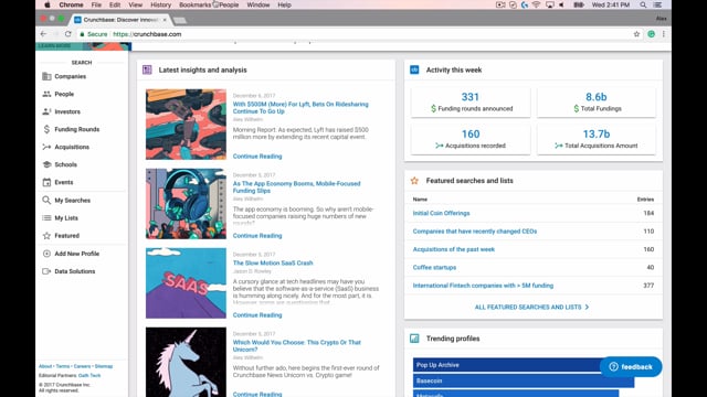 Module 13: Crunchbase - Video Thumbnail