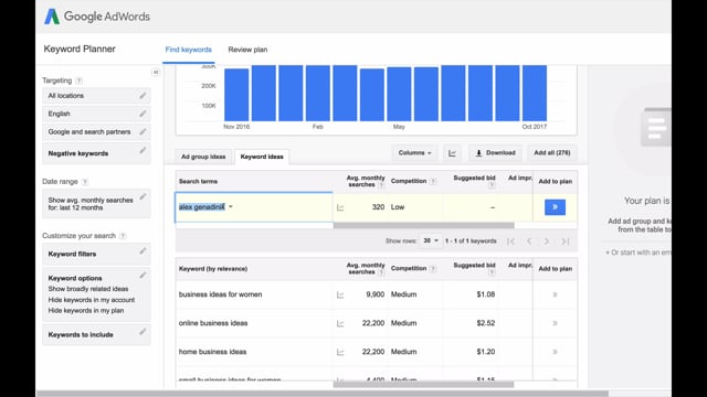 Module 15: Google Keyword Tool for Name Search - Video Thumbnail